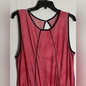 Sangria Hawaiian Print Maxi Dress Size 14 Summer Beachside Cocktail Party